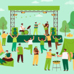 Soirée festive du CESV à Moussac-sur-Vienne (Camping du Moulin Chauvet)